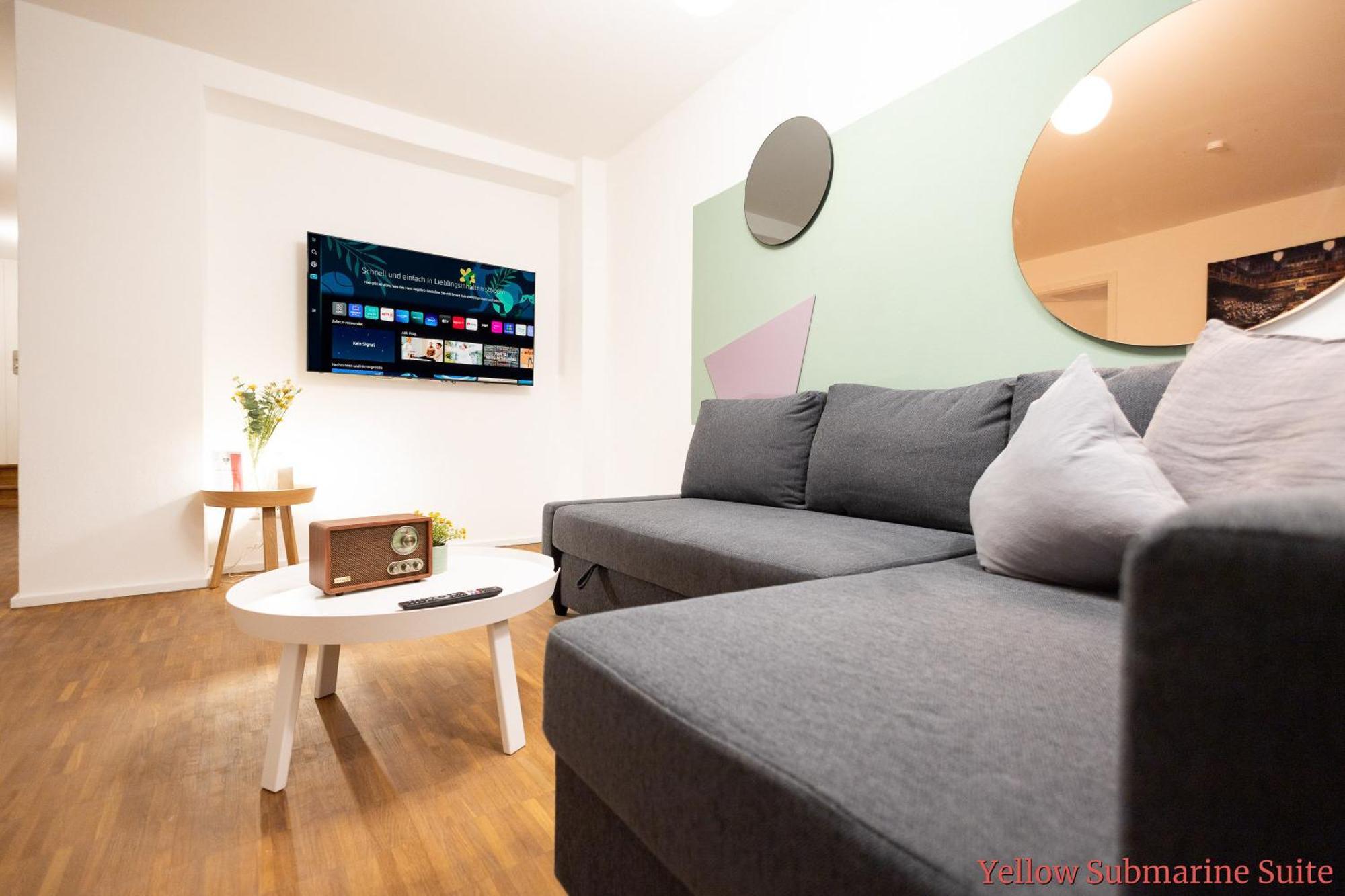 Ko-Living - Beatles Und Banksy Suites & Studios Am Eselsbrunnen - Altstadt - Kueche Halle (Saale) Exterior foto