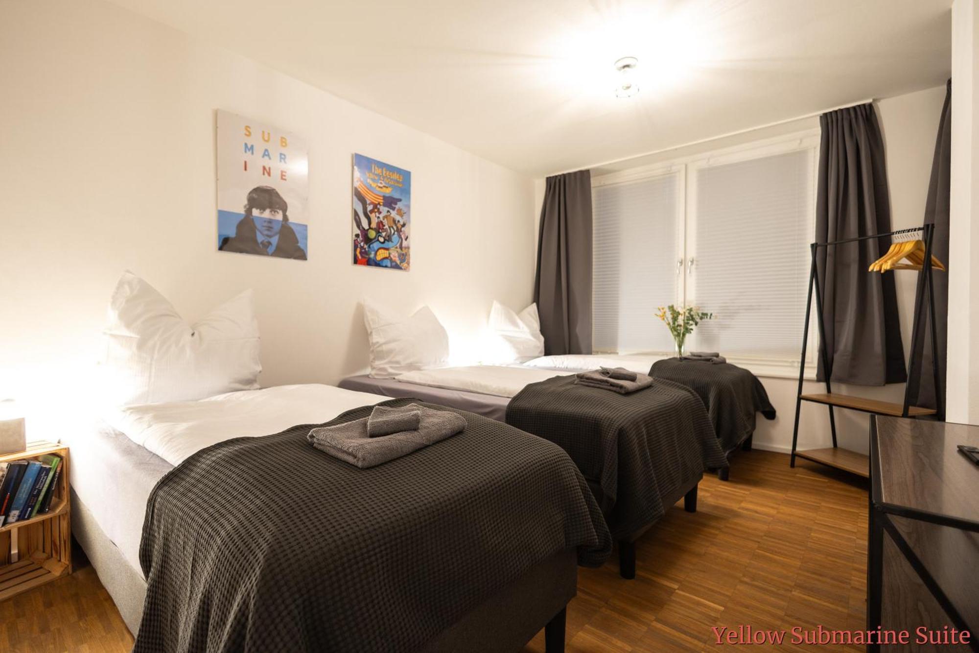 Ko-Living - Beatles Und Banksy Suites & Studios Am Eselsbrunnen - Altstadt - Kueche Halle (Saale) Exterior foto