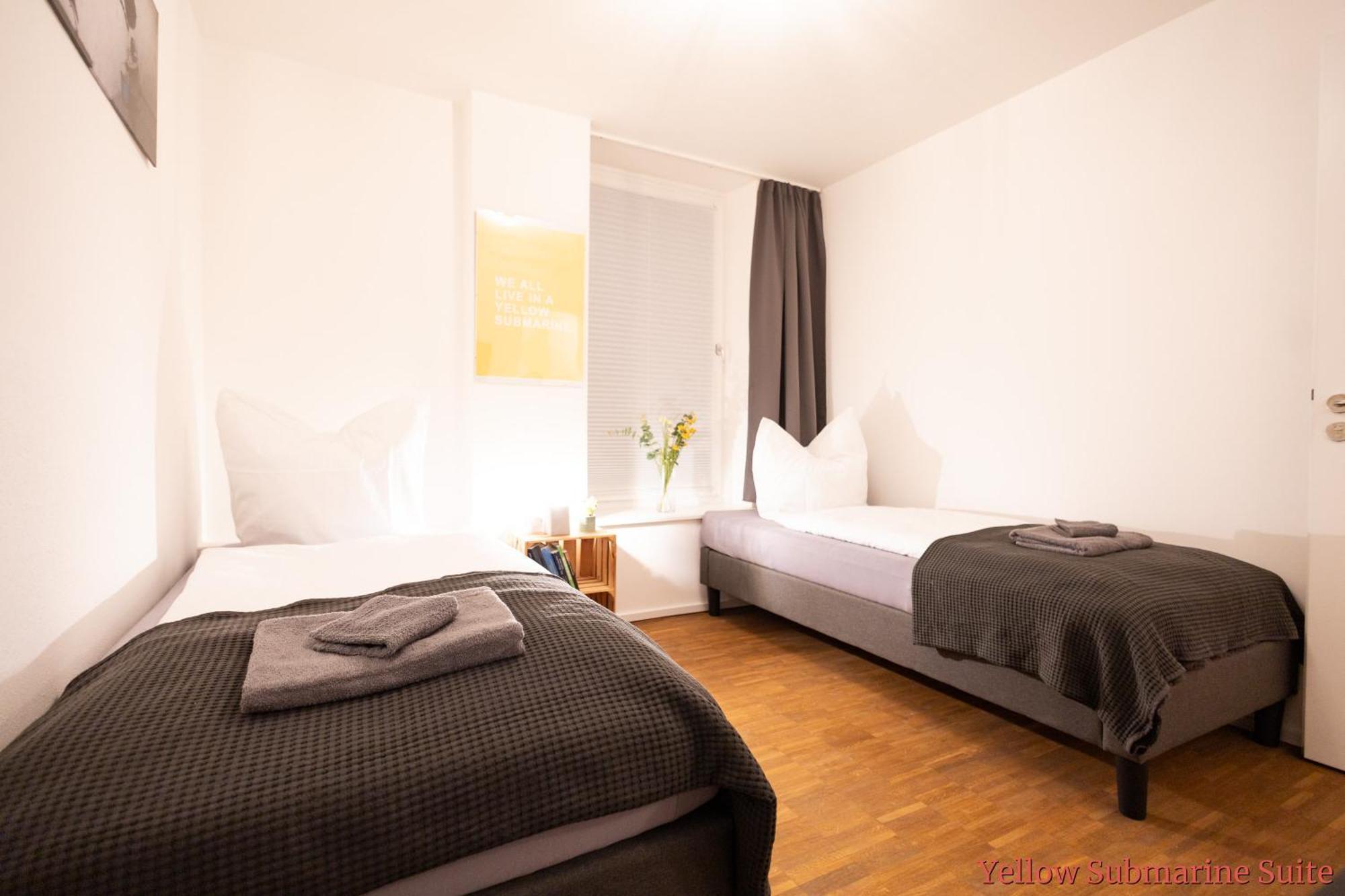 Ko-Living - Beatles Und Banksy Suites & Studios Am Eselsbrunnen - Altstadt - Kueche Halle (Saale) Exterior foto